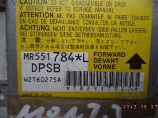 Блок управления подушек безопасности, ориг. номер MR551784, Mitsubishi Montero 1999-2003