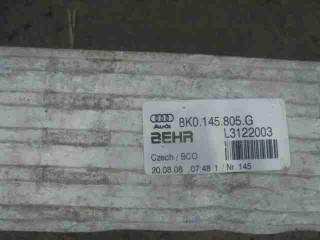 Радиатор интеркулера, ориг. номер 8K0145805G, Audi A4 2004-2009