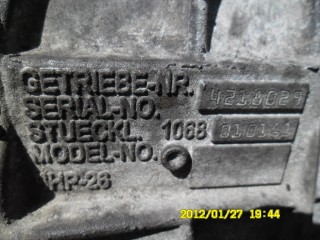АКПП, ориг. номер 6HP26, 1068010161, Jaguar S-type 2004-2008