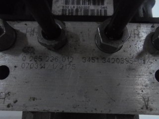 Блок ABS, ориг. номер 3450562, 0265236012, BMW X3 E83 рестайлинг - 2006-2010