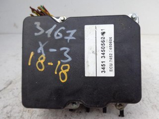 Блок ABS, ориг. номер 3450562, 0265950489, BMW X3 E83 рестайлинг - 2006-2010