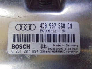 Блок управления ДВС, ориг. номер 4D0907560CM, 0261207894, Audi A8 1999-2002