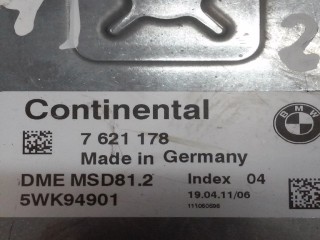 Блок управления ДВС, ориг. номер 7621178, 7640015, 12147640015, 12147621178, BMW 3-Series E90 - 2004-2008