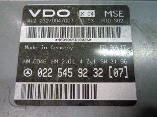 Блок управления ДВС, ориг. номер 0225459232, A0225459232, Mercedes E-klasse (W210) Рестайлинг -
