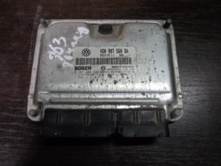 Блок управления ДВС, ориг. номер 4D0907560DA, 0261208348, Volkswagen Touareg 2002-2007