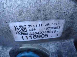 АКПП, ориг. номер 722963, 2042700603, Mercedes C-klasse (W204)Рестайлинг - 2007-2011
