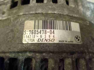 Генератор, ориг. номер 12317605478, 7605478, 1042106394, BMW 3-Series F30 - 2011-2016