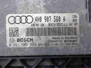 Блок управления ДВС, ориг. номер 4H0907560A, Audi A8 2009-2014
