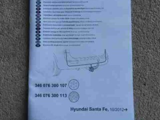 Блок управления прицепным устройством, ориг. номер 346076300107, Hyundai Grand Santa Fe 2012-2016