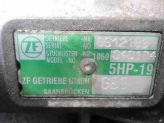 АКПП, ориг. номер 5HP19, GBG, Audi A4 2000-2006