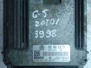 Блок управления ДВС, ориг. номер 03G906016FM, Volkswagen Golf 1997-2006