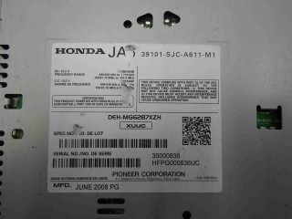 Магнитола Honda Ridgeline 2005-2009, 39101SJCA611M1