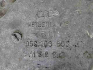 Поддон, ориг. номер 059103603J, Audi A6 2001-2005