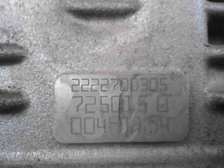 АКПП, ориг. номер 725015, 2222700305, Mercedes S-Klasse (W222) - 2013-2017