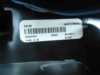 Подсветка номера, ориг. номер 26590EZ00C, Nissan Titan 2015-2019