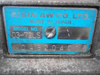 АКПП, ориг. номер 0372LS, 2100078K10, Suzuki Grand Vitara 2008-2012