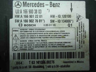 Блок управления подушек безопасности, ориг. номер 1669003803, Mercedes M-klasse (W166) - 2011-2015