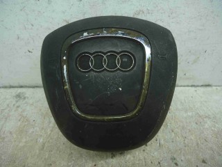 Подушка безопасности водителя Audi A8 2002-2005, седан, левый руль