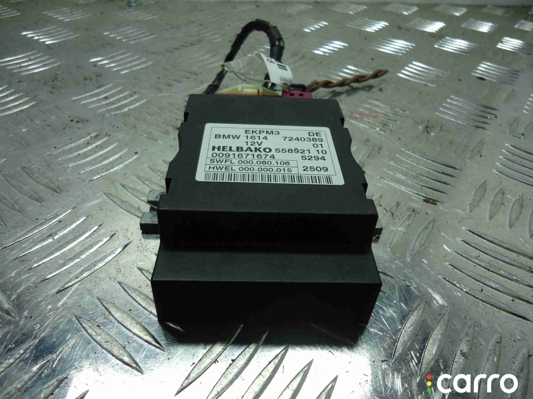 Блок управления топливным насосом BMW 7-Series F01,F02 - 2008-2012, 7240389, фото 3