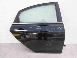 Стекло двери задней правой, Hyundai Sonata 2001-2013