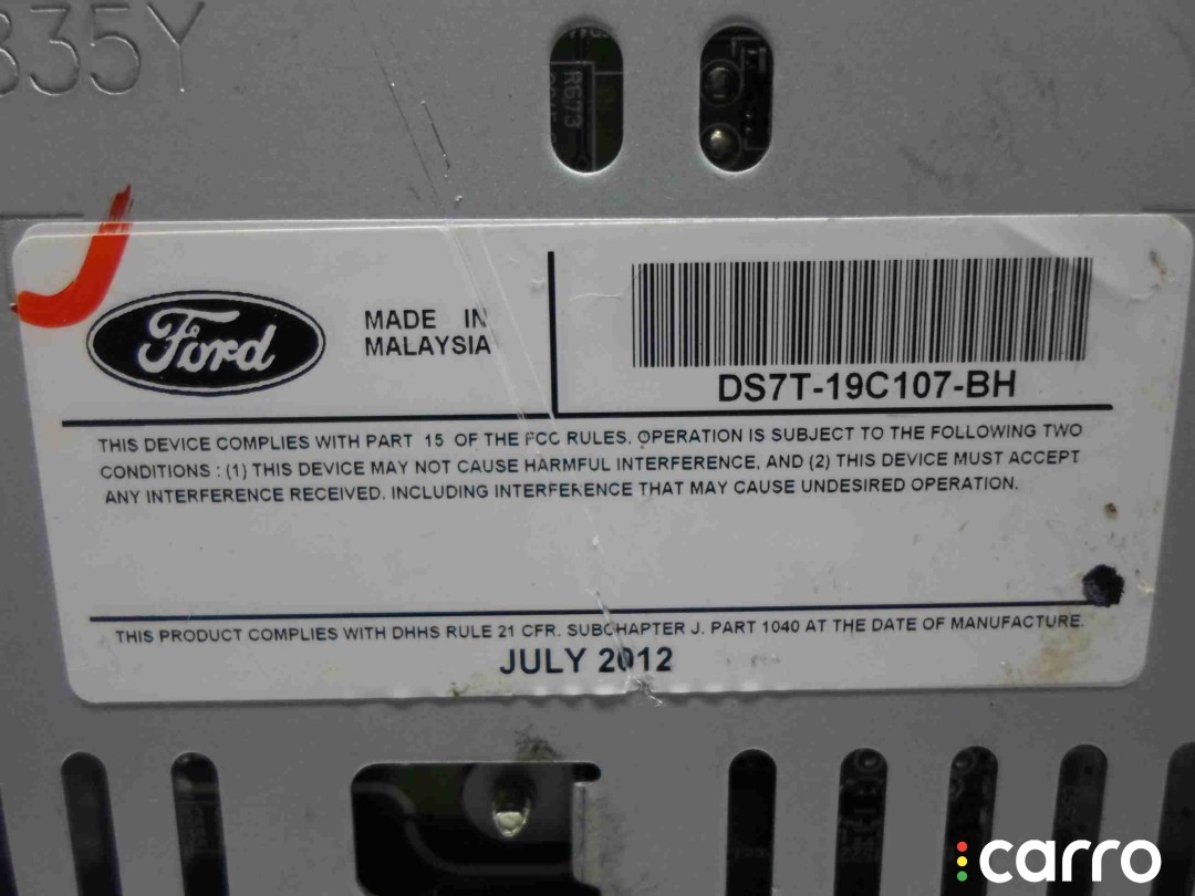 Магнитола Ford Fusion, DS7T19C107BH, фото 5