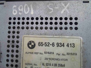 Дисплей информационный, ориг. номер 6934413, BMW X5 E53 рестайлинг - 2003-2006
