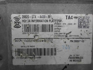 Блок усилителя радио, ориг. номер 39820STXA430M1, Acura MDX 2006-2010