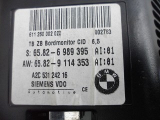 Дисплей информационный, ориг. номер 6989395, BMW 5-Series E60 - 2002-2007