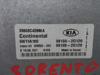 Блок управления ДВС, ориг. номер 391332G120, 5WY4A18D, Kia Sorento 2006-2011