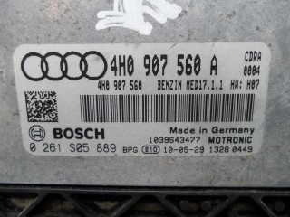 Блок управления ДВС, ориг. номер 4H0907560A, Audi A8 2009-2014