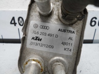 Радиатор топливный, ориг. номер 7L6203491D, Volkswagen Touareg 2006-2010