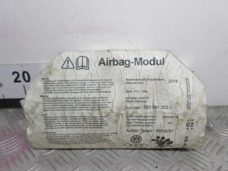 Подушка безопасности пассажира Audi A8 2005-2007, седан, левый руль, 4E0880203C