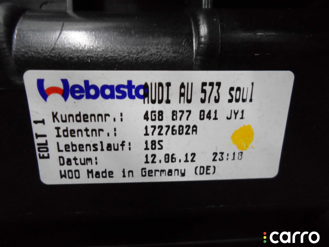 Люк Audi A7 2010-2014, лифтбэк, фото 2