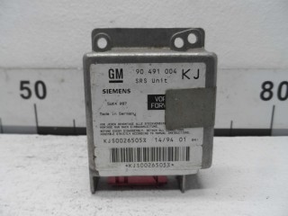 Блок управления подушек безопасности Opel Omega 1999-2004, 90491004