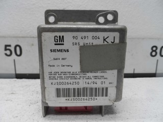 Блок управления подушек безопасности Opel Omega 1999-2004, 90491004