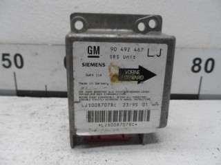 Блок управления подушек безопасности Opel Omega 1999-2004, 90492467
