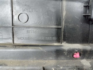Порог пластиковый правый, ориг. номер 87754N7000, Hyundai Tucson 2018-2021