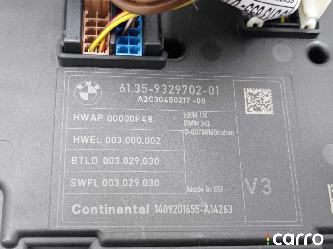 Блок комфорта BMW 3-Series F30 - 2011-2016, 9329702, фото 3