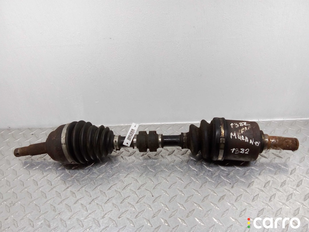 Полуось передняя левая Nissan Murano 2002-2008, АКПП, полный привод, фото 1