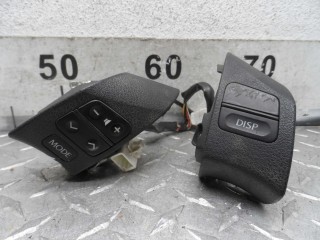 Кнопки руля Lexus IS 2005-2008, задний привод, левый руль, 75B458