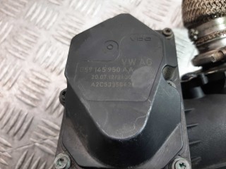 Заслонка дроссельная, ориг. номер 059145762AB, 059145950AA, Audi Allroad 2011-2016
