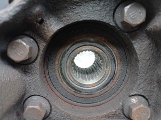 Кулак поворотный левый, ориг. номер 28313AG030, 28373FG000, Subaru Forester 2012-2015