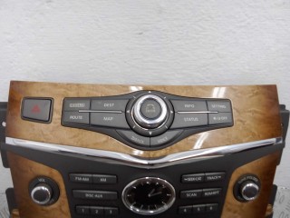 Панель управления магнитолой, ориг. номер 253911LA5B, 283951LA3A, Infiniti QX56 2010-2013