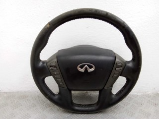 Руль Infiniti QX56 2010-2013, задний привод, левый руль