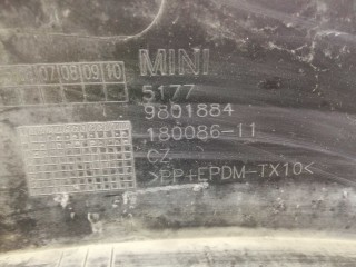 Накладка заднего правого крыла, ориг. номер 51779801884, 9801884, MINI Cooper S Countryman