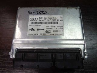 Блок управления пневматической подвеской Audi A8 2002-2005, 4E0907553F