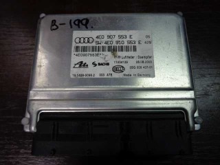 Блок управления пневматической подвеской Audi A8 2002-2005, 4E0907553E