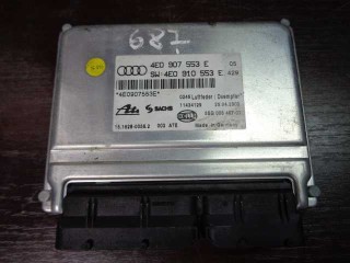 Блок управления пневматической подвеской Audi A8 2002-2005, 4E0907553E