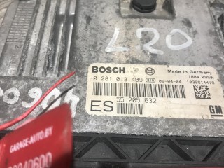 блок управления двигателем, ориг. номер 55205632, 0281013409, Opel Vectra C [рестайлинг] 2005-2008