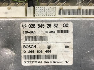 блок управления двигателем, ориг. номер 0265109459, 0285452632Q01, Mercedes-Benz A W168 1997-2001